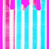 Stripe plastic bag